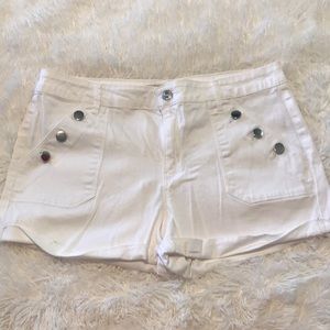 White Shorts Sz 13